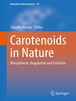 cover image of Carotenoids in Nature